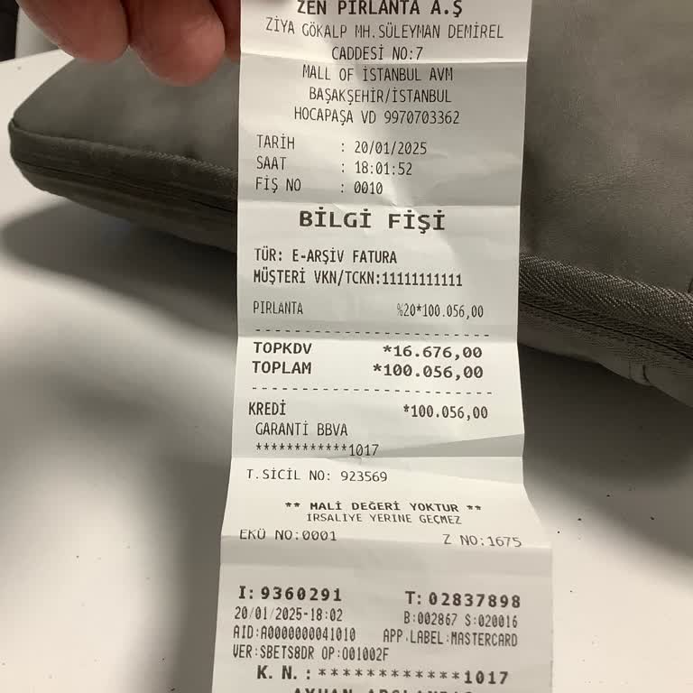 Pırlanta Yüzüğün İadesinde Yaşanan Sorun