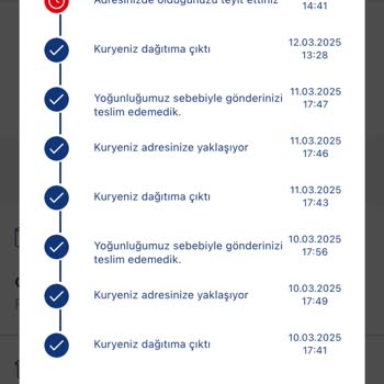 Siparişim Aras Kargo Tarafından Teslim Edilmiyor