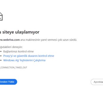Sunucu Sorunlarıyla Başımız Dertte!