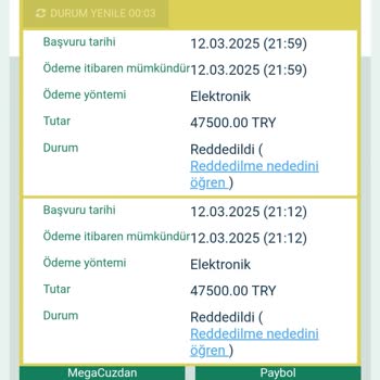 Çekim İşlemlerinde Sürekli Sorun