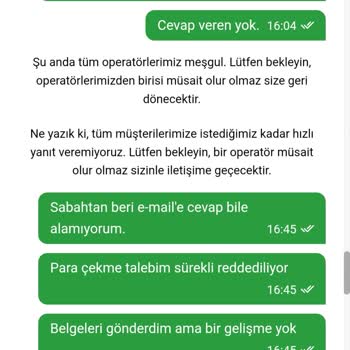 Çekim İşlemlerinde Sürekli Sorun