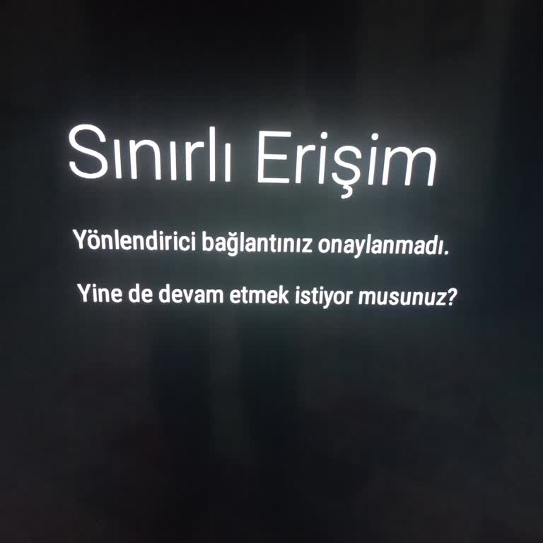 Philips TV'de Sürekli İnternet Bağlantı Sorunu