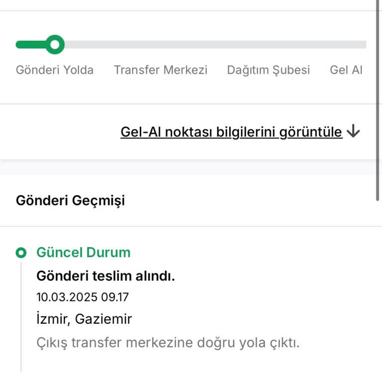 Gaziemir Aras Kargo'nun Çözüm Odaklı Olmayan Hizmeti