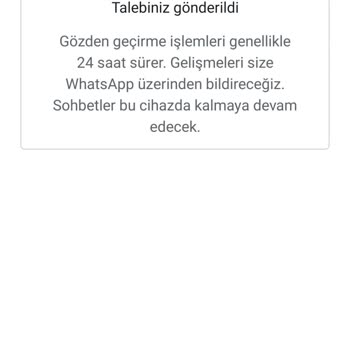 Haksız WhatsApp Hesap Kapatma Mağduriyeti
