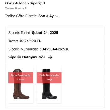 Eksik İade: Derimod'dan Hayal Kırıklığı