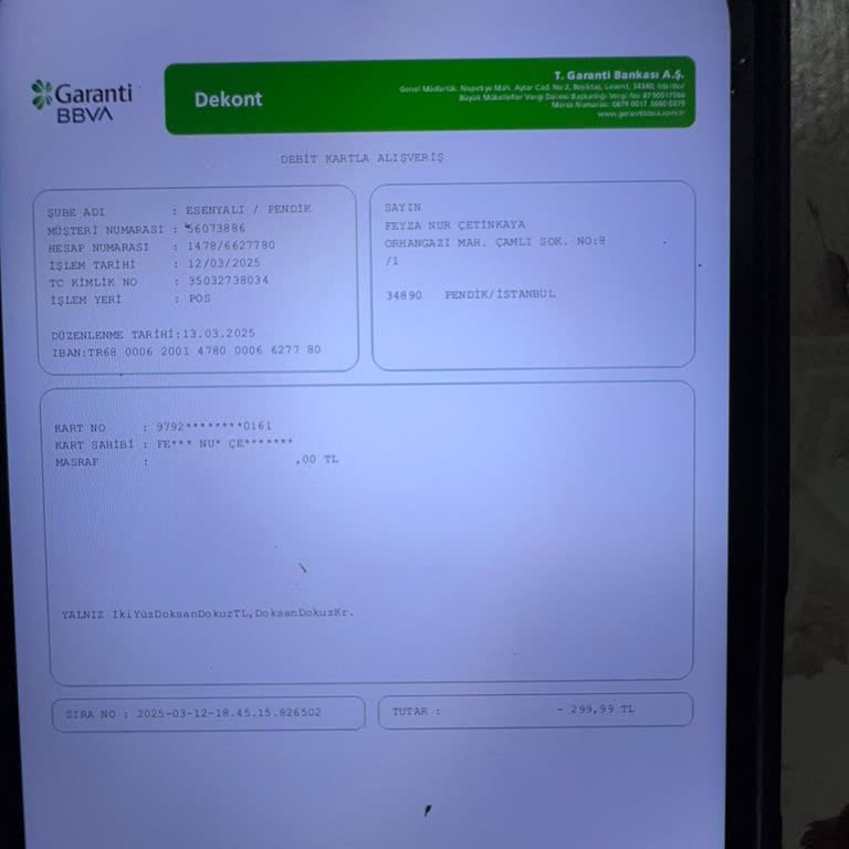 İzinsiz Çekilen Para: Banka Hesabımdan Habersiz Yapılan İşlem