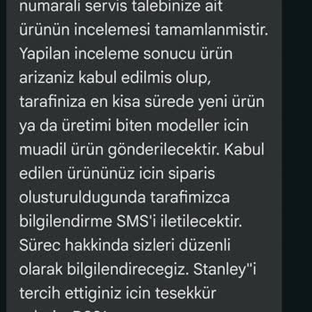 Stanley Ürünlerinde Garanti Ve Destek Sorunu