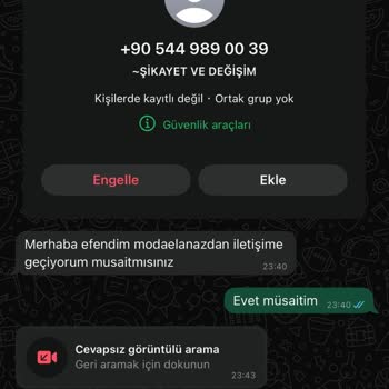 Yanıltıcı Alışveriş Ve Para İadesi Talebi