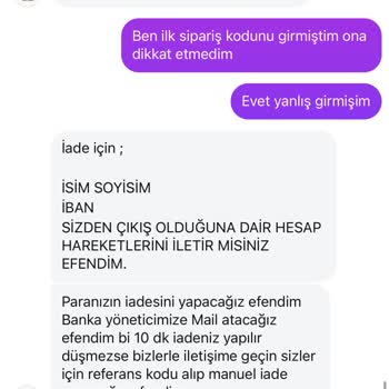 Yanıltıcı Alışveriş Ve Para İadesi Talebi