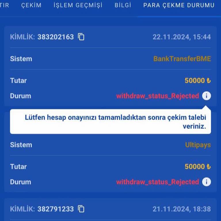 Lavivabet'te 4 Aydır Ödeme Alamayan Mağduriyet Hikayesi