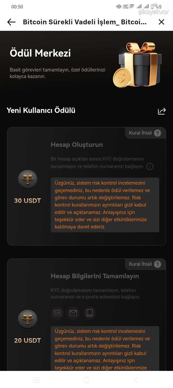 Borsa - 105/200 - Şikayetvar