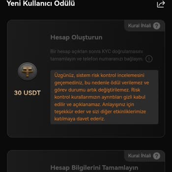 Kcex Borsası KYC Ödülü Hakkında Şikayet