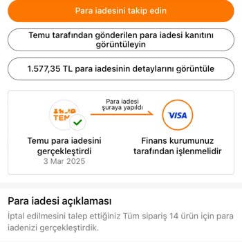 Temu'dan İade Sorunu: Banka Ve Site Arasında Kalan Para