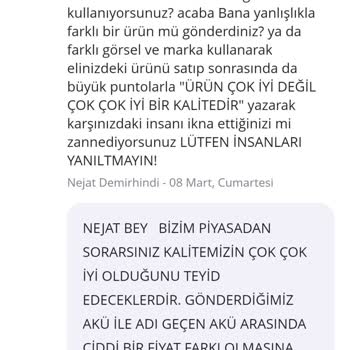 Yanıltıcı Ürün Gönderimi Ve İade Sürecinde Yaşanan Hayal Kırıklığı