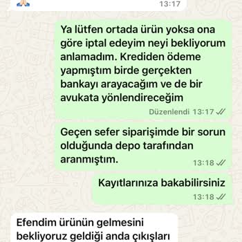 Kargoda Görünen Ürünler Aslında Mevcut Değil