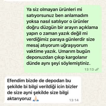 Kargoda Görünen Ürünler Aslında Mevcut Değil