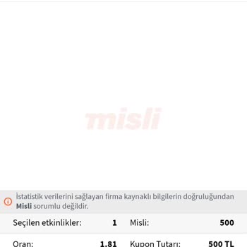 Kazandığım Bahis Yanlış Sonuçlandı