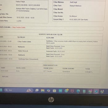 Armut Uygulamasında Geciken Ve Eksik Bulaşık Makinesi Tamiri