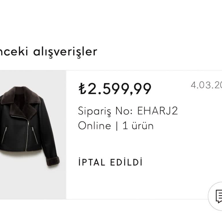 Mango Online'da Sipariş İptali Ve Müşteri Hizmetleri Sorunu