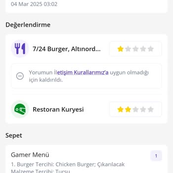 Getir'den Gelen Hayal Kırıklığı: 600₺'lik Sorunlu Sipariş