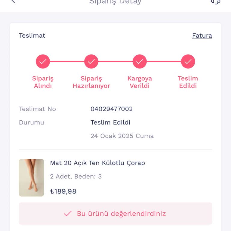 Yanlış Gönderilen Çorap Numarası Ve Müşteri Hizmetleri Sorunu