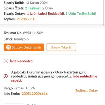 Trendyol Toshiba Şikayeti