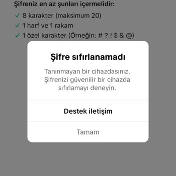 TikTok Şifremi Unuttum, Destekten Yanıt Yok!