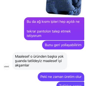 Gzfashiion'dan Aldığım Takım Hayal Kırıklığına Uğrattı