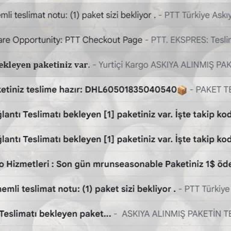 İzinsiz Kargo Bildirimleri: Sahte E-postalarla Mağduriyet