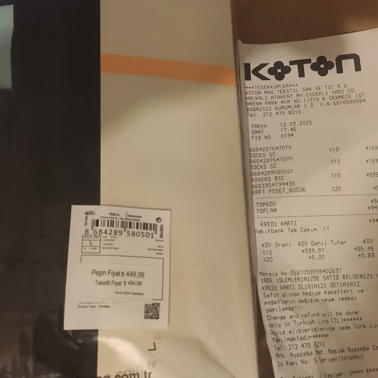 Koton Mağazasında Etiket Ve Kasa Fiyat Farkı Şikayeti
