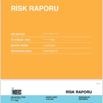 Findeks Puanım Haksız Yere Düşüyor