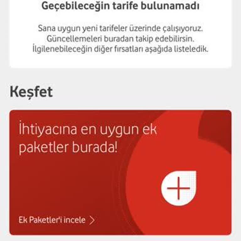 Vodafone Faturalı Geçişte Tarife Sorunu Ve Müşteri Hizmetleri Yetersizliği