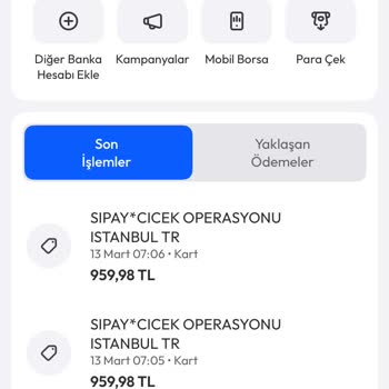 Çifte Ödeme Sorunu: Banka Ve Çiçek Sepeti Arasında Kaldım
