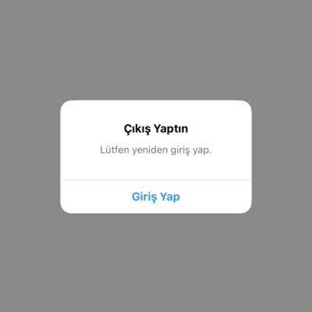 Instagram Hesabımda Sürekli Çıkış Sorunu
