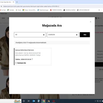 Koton Mağazasında Ürün Bulamama Ve İletişim Sorunu