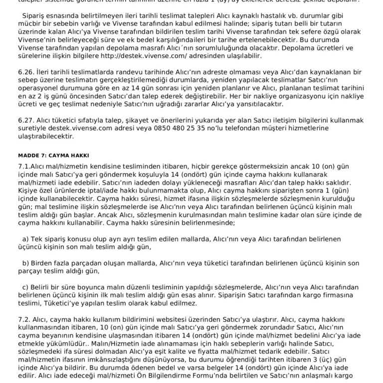 Cayma Hakkı İhlali Ve Haksız Kesinti