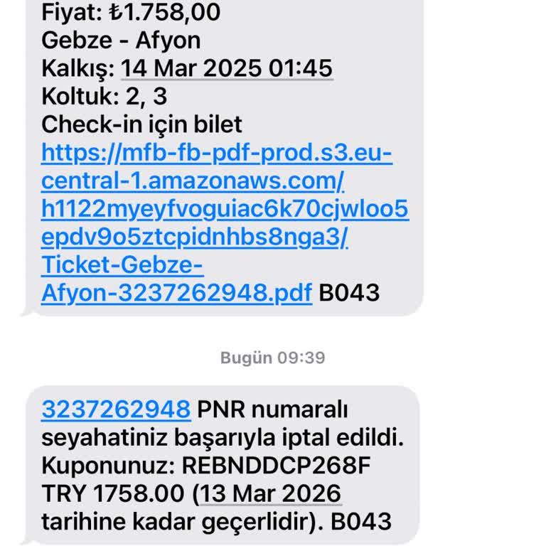 Kamil Koç'tan Usulsüz Bilet İptali Ve İade Sorunu