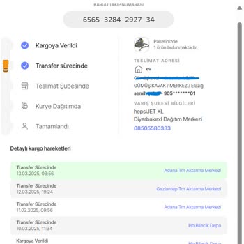 Yanlış Aktarma Merkezleri Yüzünden Geciken Hassas Sipariş