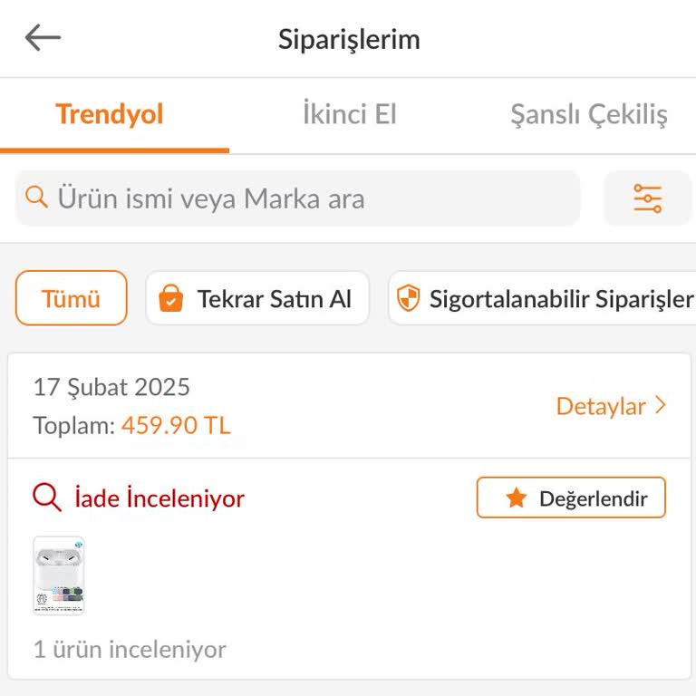 Trendyol'dan Aldığım Bozuk Kulaklık Ve İade Sorunu