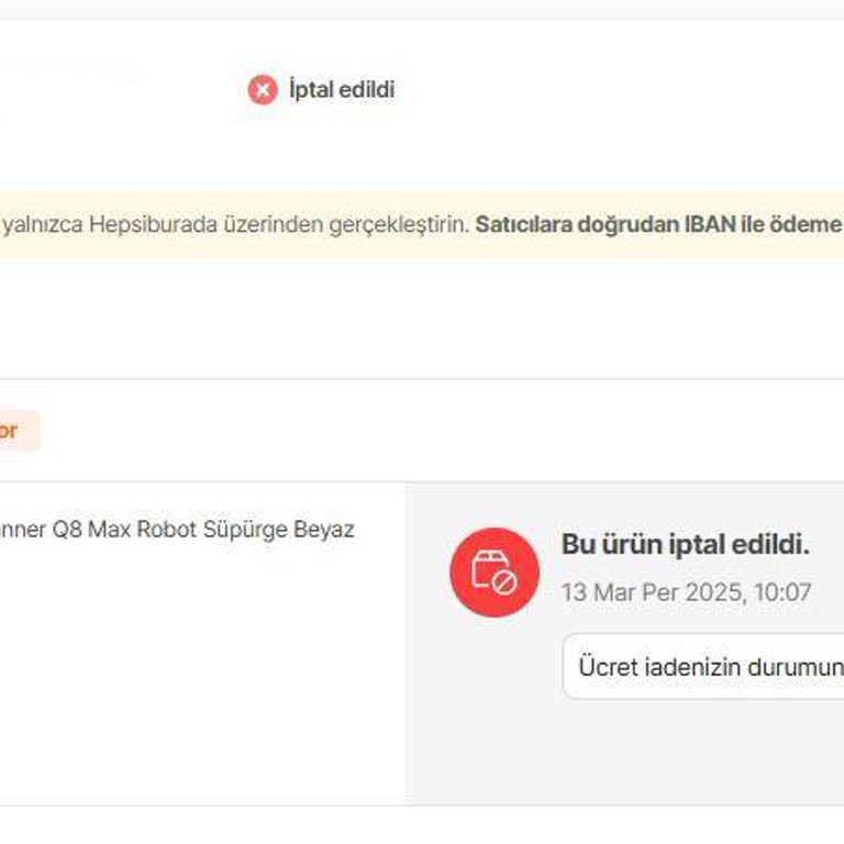Hepsiburada'da Teslimat Sorunu Ve Güvensizlik
