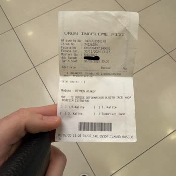 28 Bin TL'lik Ayakkabıda Kalite Sorunu Ve Müşteri Hizmetleri Hayal Kırıklığı