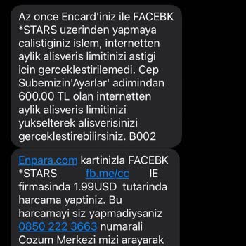 Bilinmeyen Facebook Harcamaları İçin Acil Para İadesi Talebi