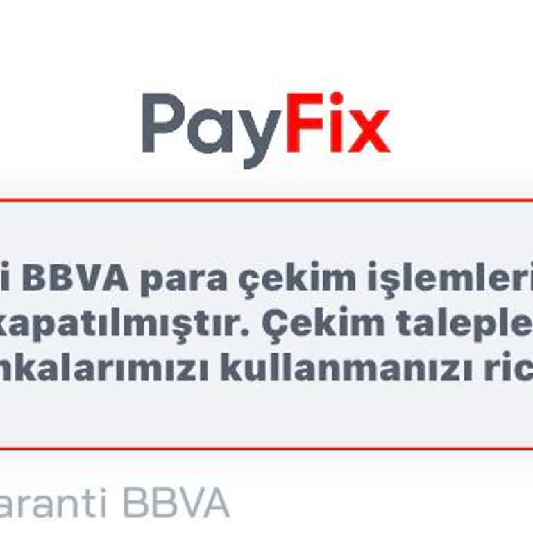 Uzun Süredir Çözülemeyen Para Çekme Sorunu