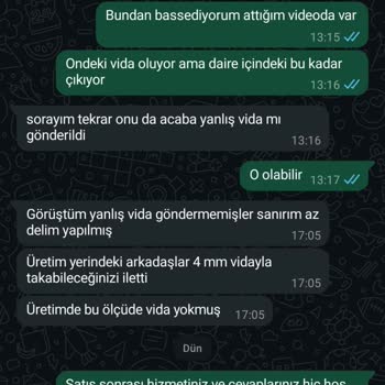 Yanlış Ölçüler Ve Eksik Montaj Parçaları İle Hayal Kırıklığı