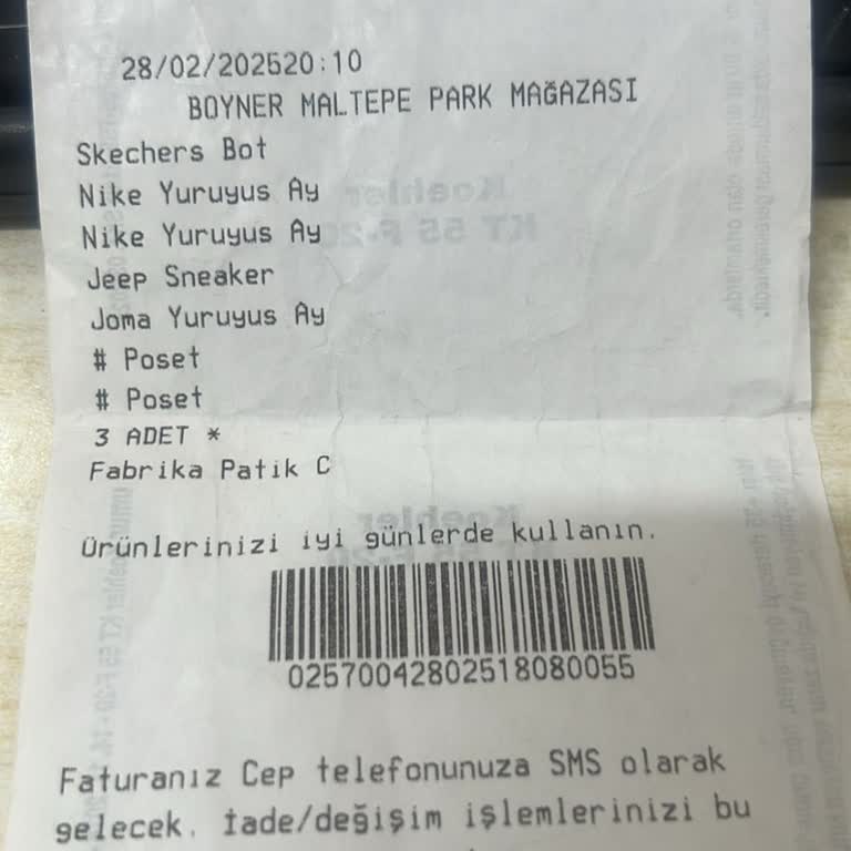 Boyner Maltepe Park Mağazasında Fatura Krizi: Ulaşılamayan Müşteri Hizmetleri