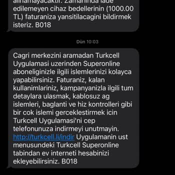 Superonline Hizmetleri Ve Yanlış Fatura Sorunu