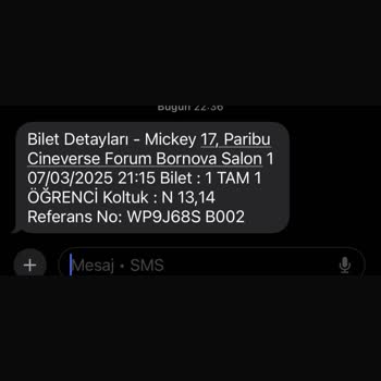 Paribu'dan İptal Edilen Sinema Biletlerinin Ücret İadesi Sorunu