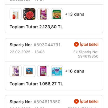 Migros Sipariş İptali Ve Müşteri Mağduriyeti!