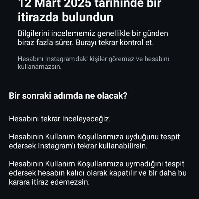 Instagram Haksız Askıya Alma Mağduriyeti
