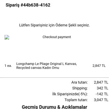 İnternetten Aldığım Çanta Teslim Edilmedi